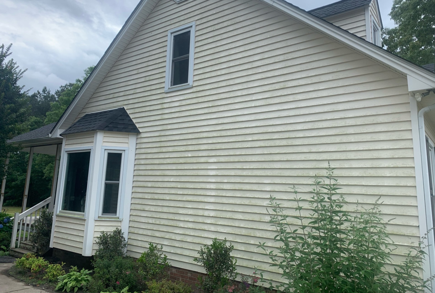 House siding before